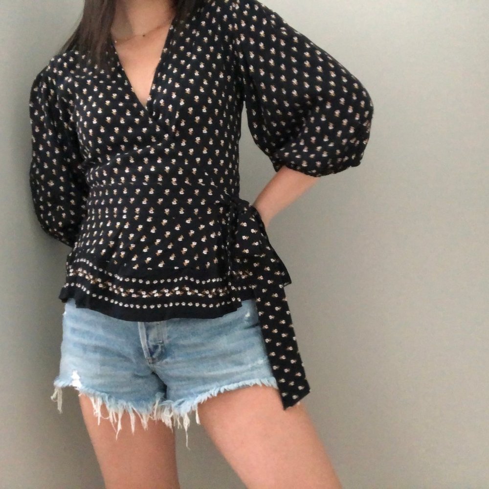 🌿 FAITHFULL The Brand - Yvette Wrap Blouse